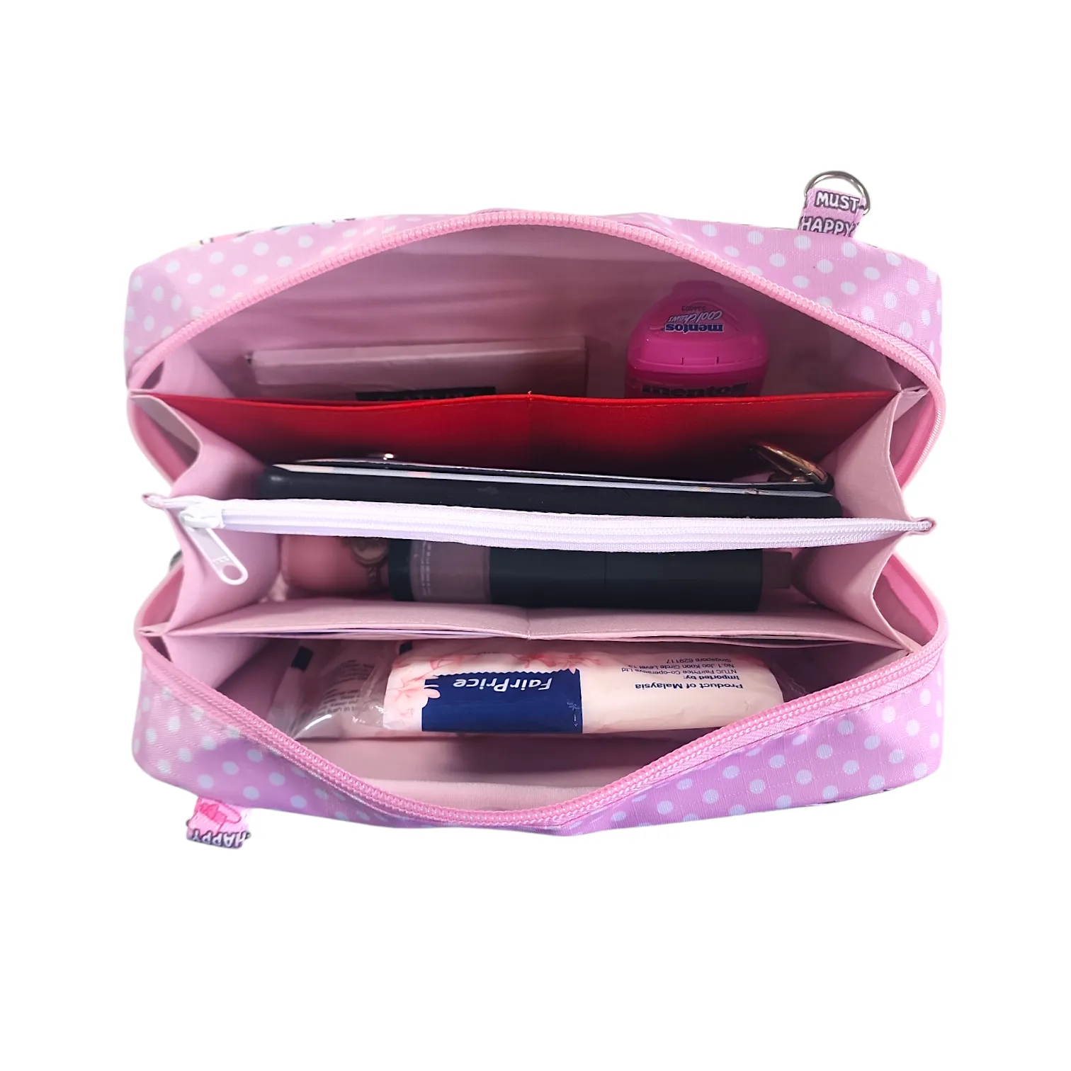 Handmade All-in-One Organizer | Travel Organizer | Stationery Organizer | Passport Organizer | Weekend Pouch | Red Packet Organizer | Super Organizer 1B13