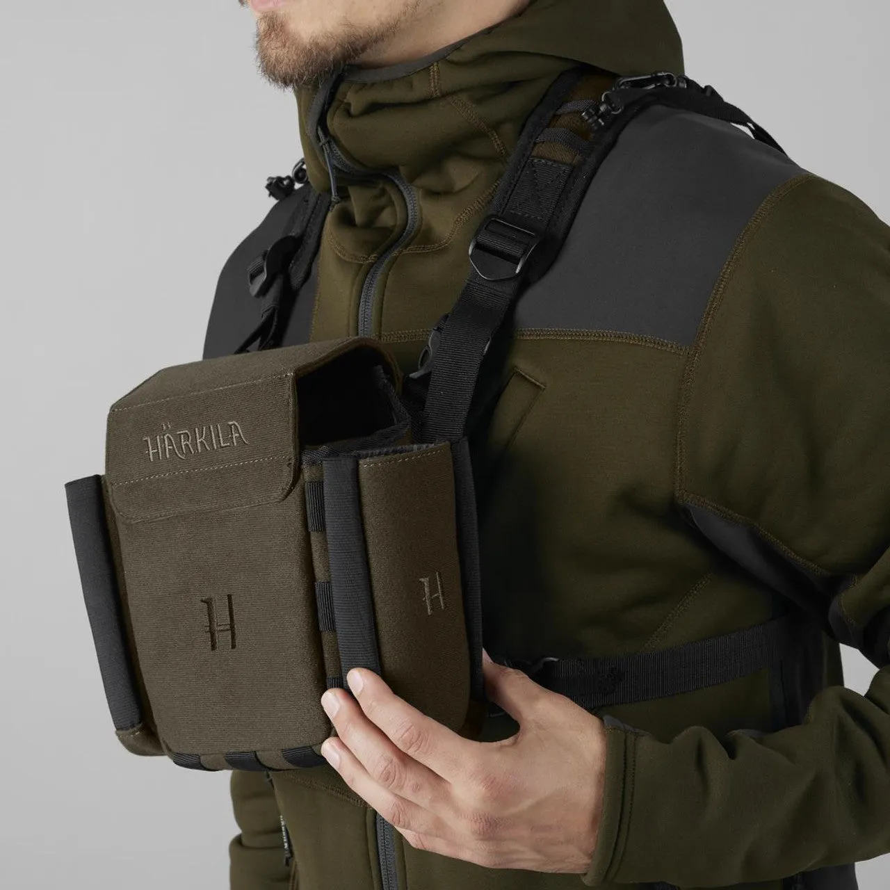 HARKILA Binocular Strap - Willow Green