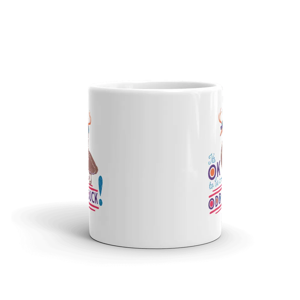 It's OK to be an Odd Duck! Mug (Men's Colors)