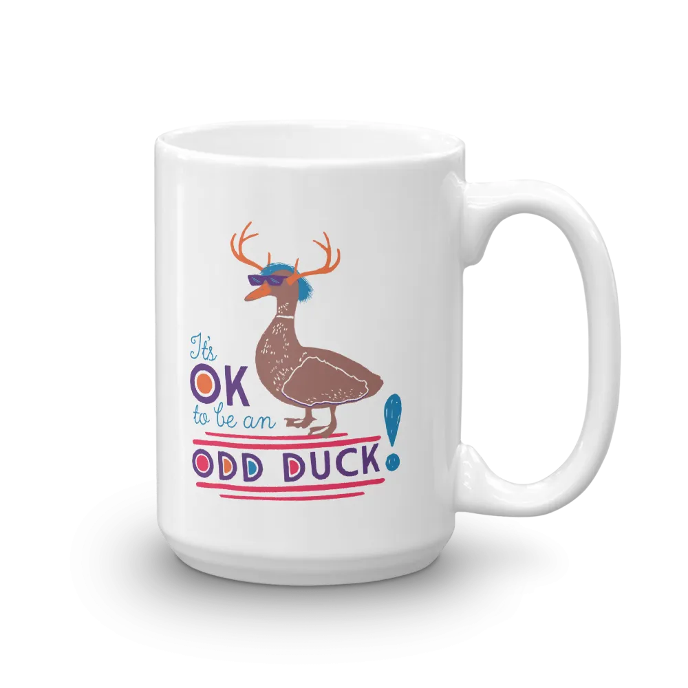 It's OK to be an Odd Duck! Mug (Men's Colors)