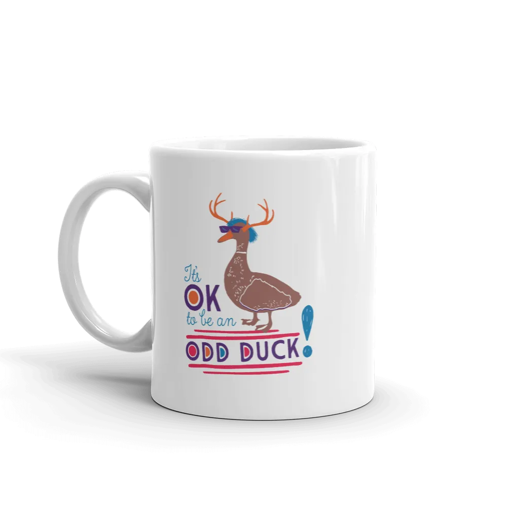 It's OK to be an Odd Duck! Mug (Men's Colors)