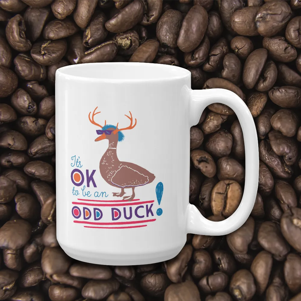 It's OK to be an Odd Duck! Mug (Men's Colors)