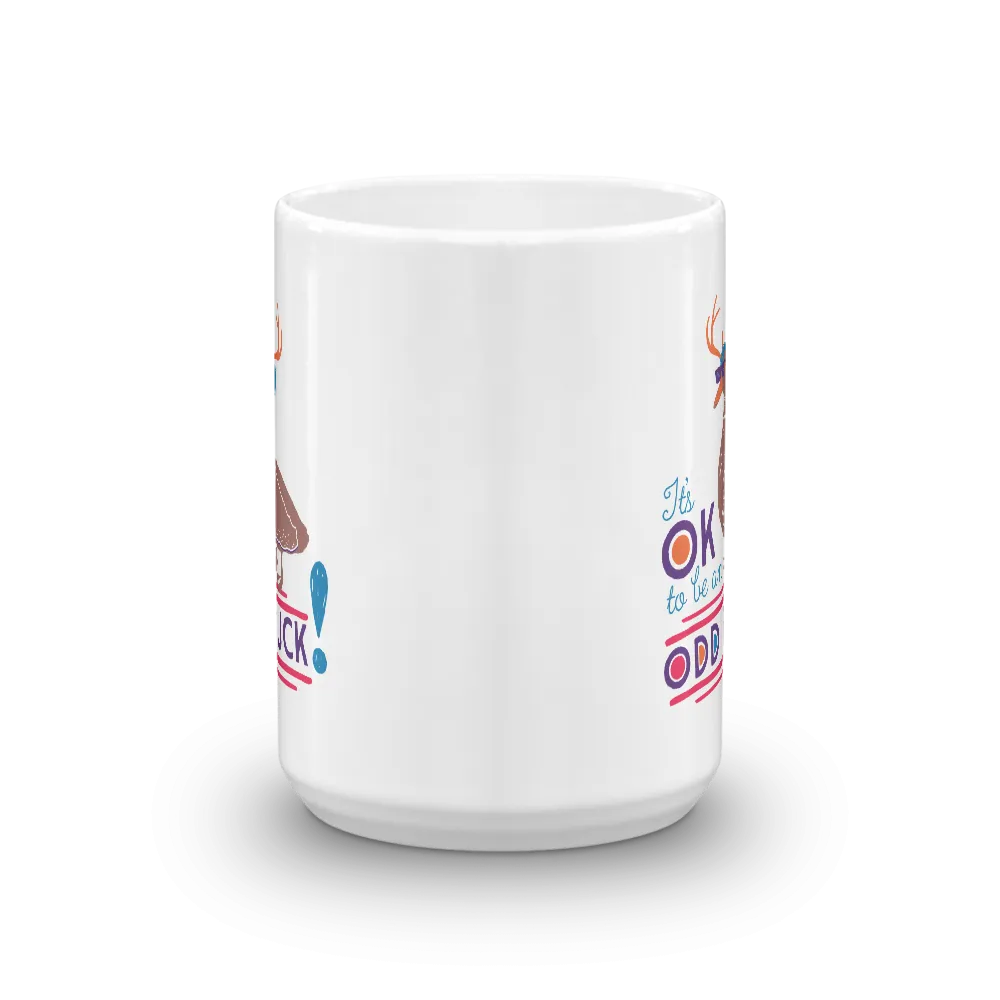 It's OK to be an Odd Duck! Mug (Men's Colors)