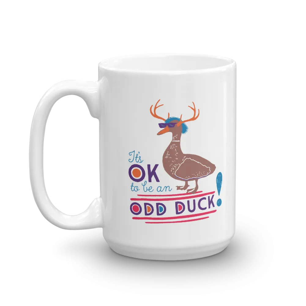 It's OK to be an Odd Duck! Mug (Men's Colors)