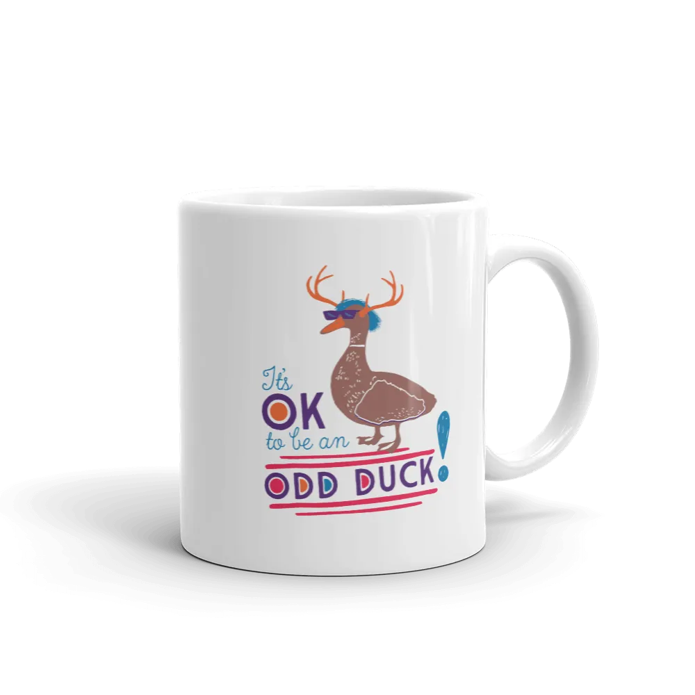 It's OK to be an Odd Duck! Mug (Men's Colors)