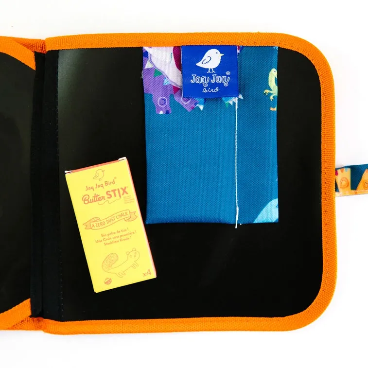 Jaq Jaq Bird - Erasable Book - Dinosaurs ROAR