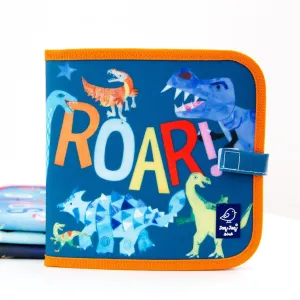Jaq Jaq Bird - Erasable Book - Dinosaurs ROAR