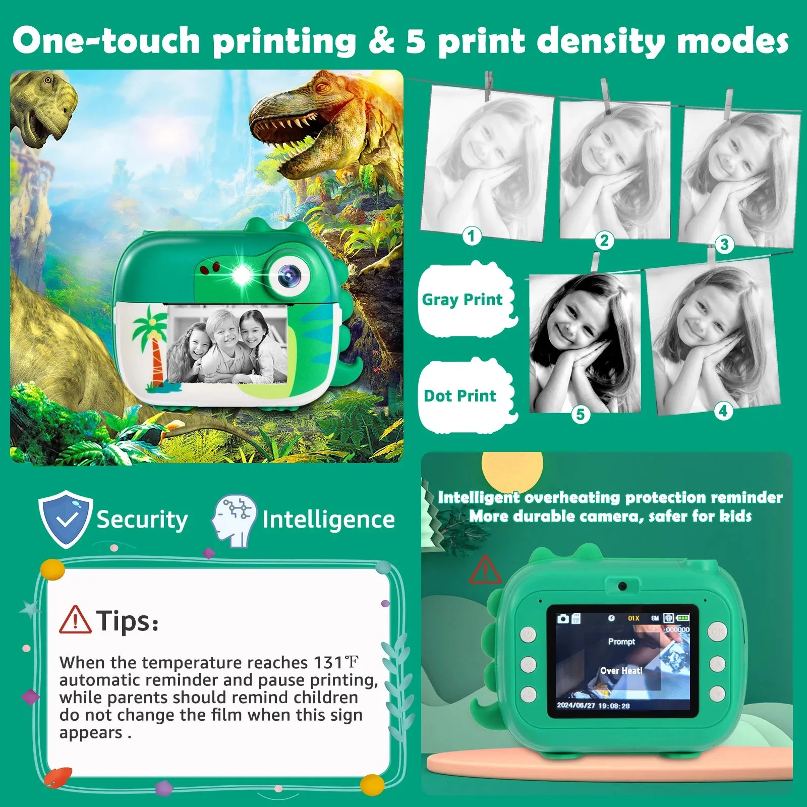 Kids Camera, Kids Selfie Camera HD Video Perfect Gift for Boys and Girls Portable and Durable Compact New, Kids Christmas Gift C51