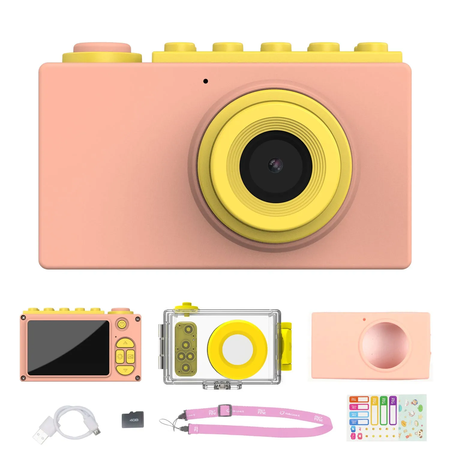 Kids Underwater Camera | Included Shockproof Waterproof Case | myFirst Camera 2