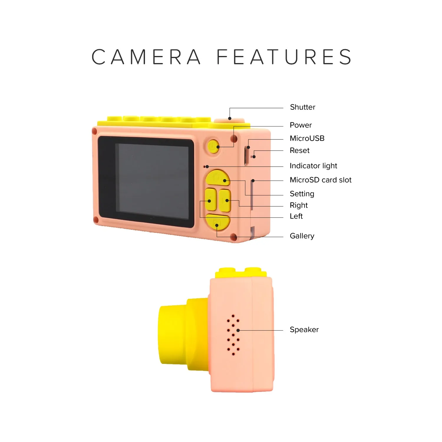 Kids Underwater Camera | Included Shockproof Waterproof Case | myFirst Camera 2
