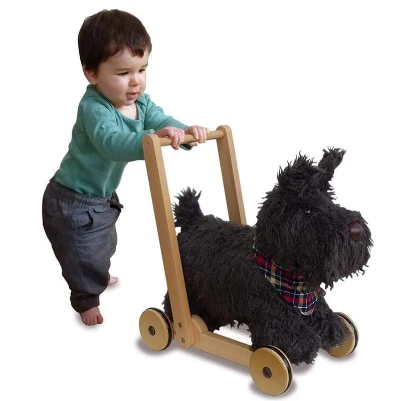 Little Bird Told Me Scotty Dog Push Along 12m 