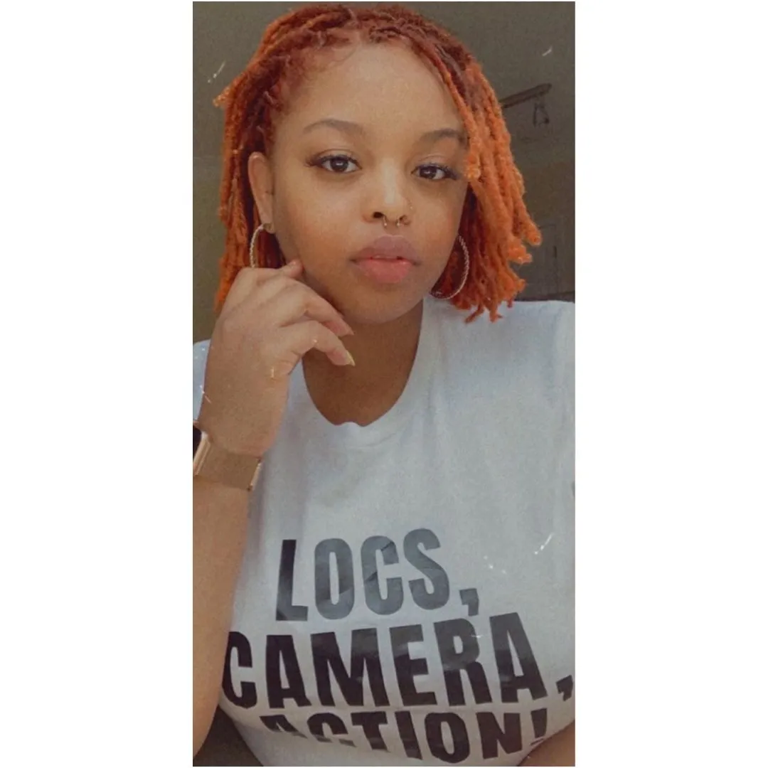 LOCS, CAMERA, ACTION! TEE (WHT)