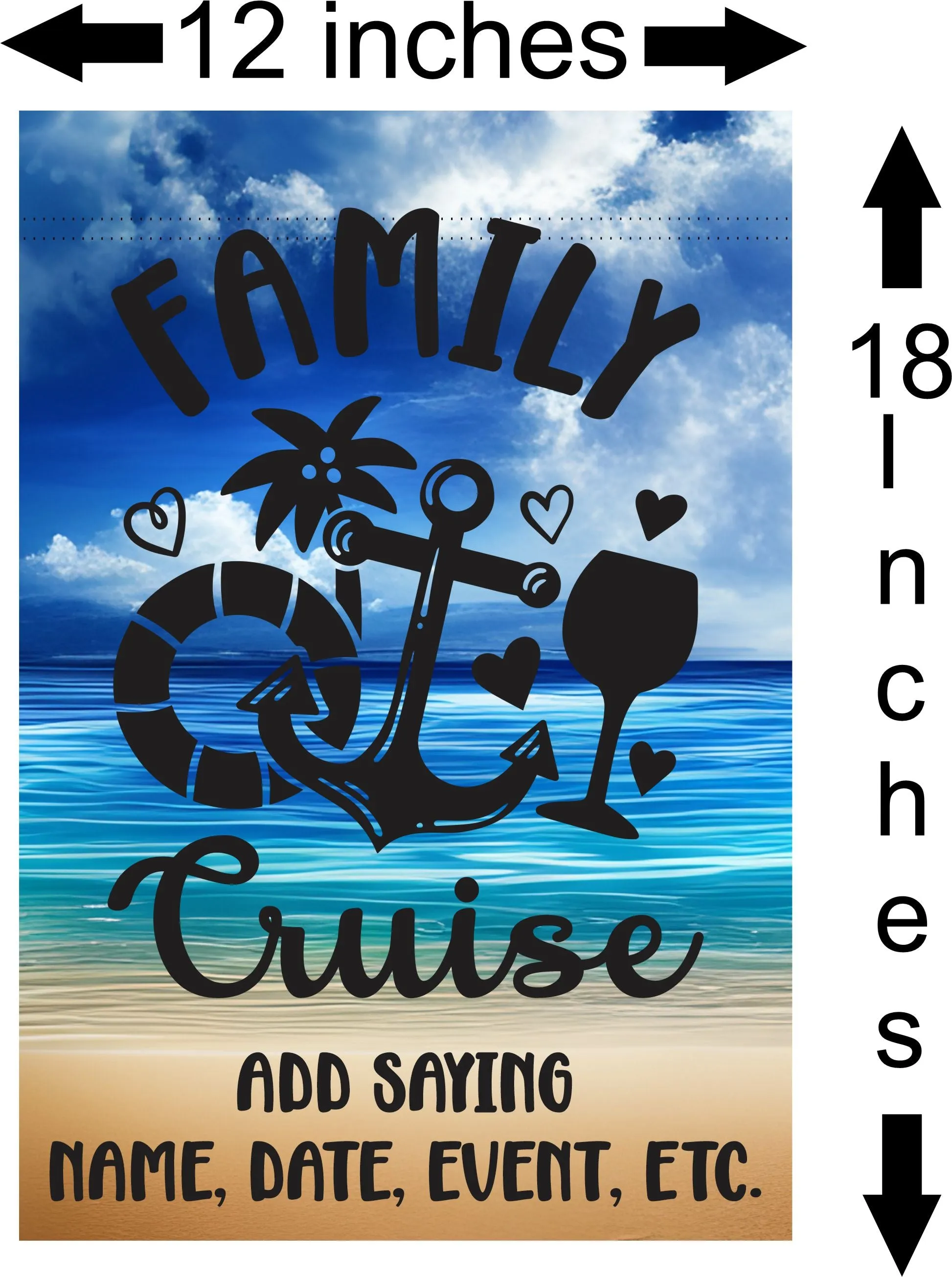 magnetic cruise Ship door decoration banner, Family Cruise, Personalized cruise decoration