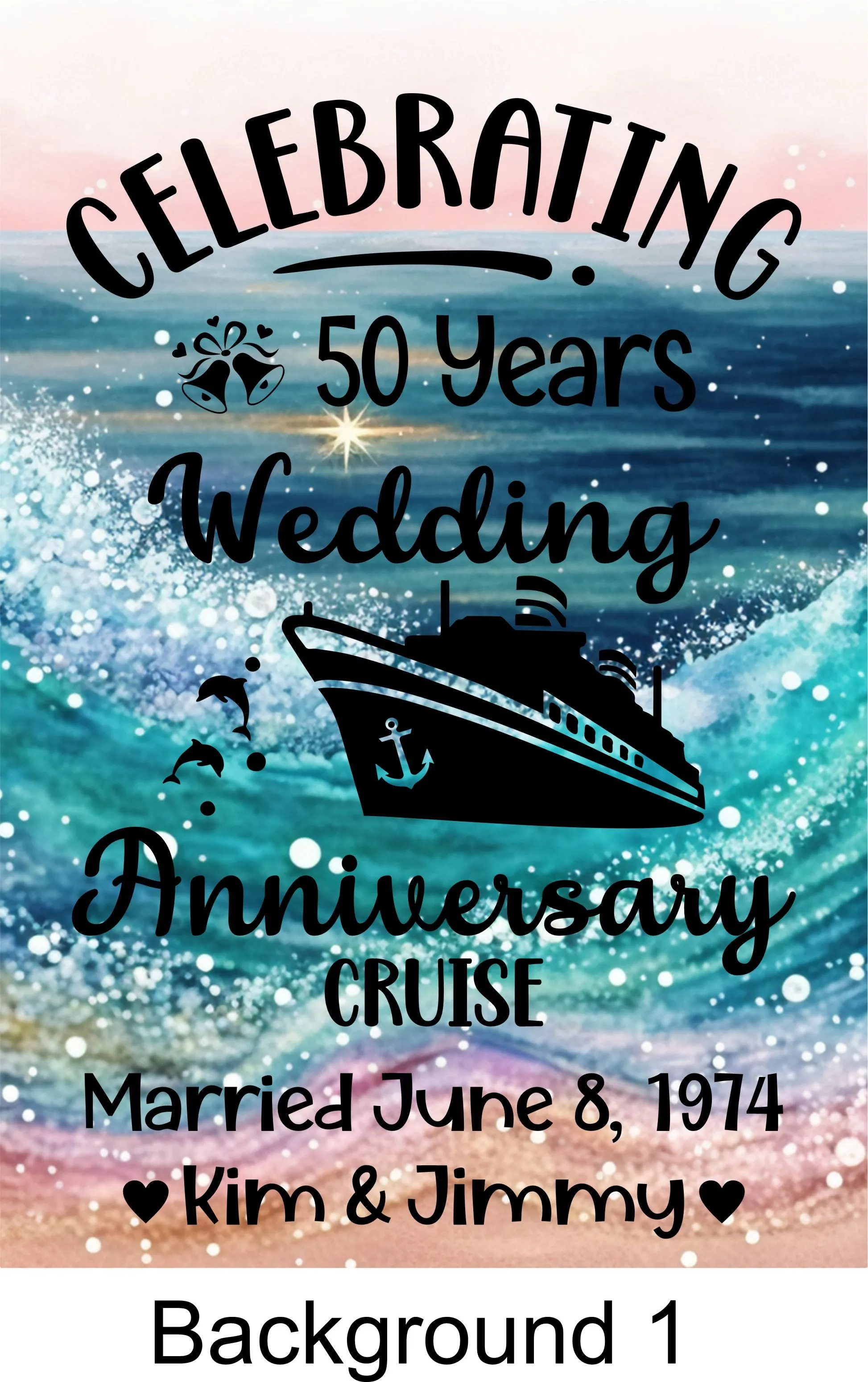 magnetic cruise Ship door decoration banner, personalized anniversary cruise magnet sign, stateroom cabin door banner, cruising partners