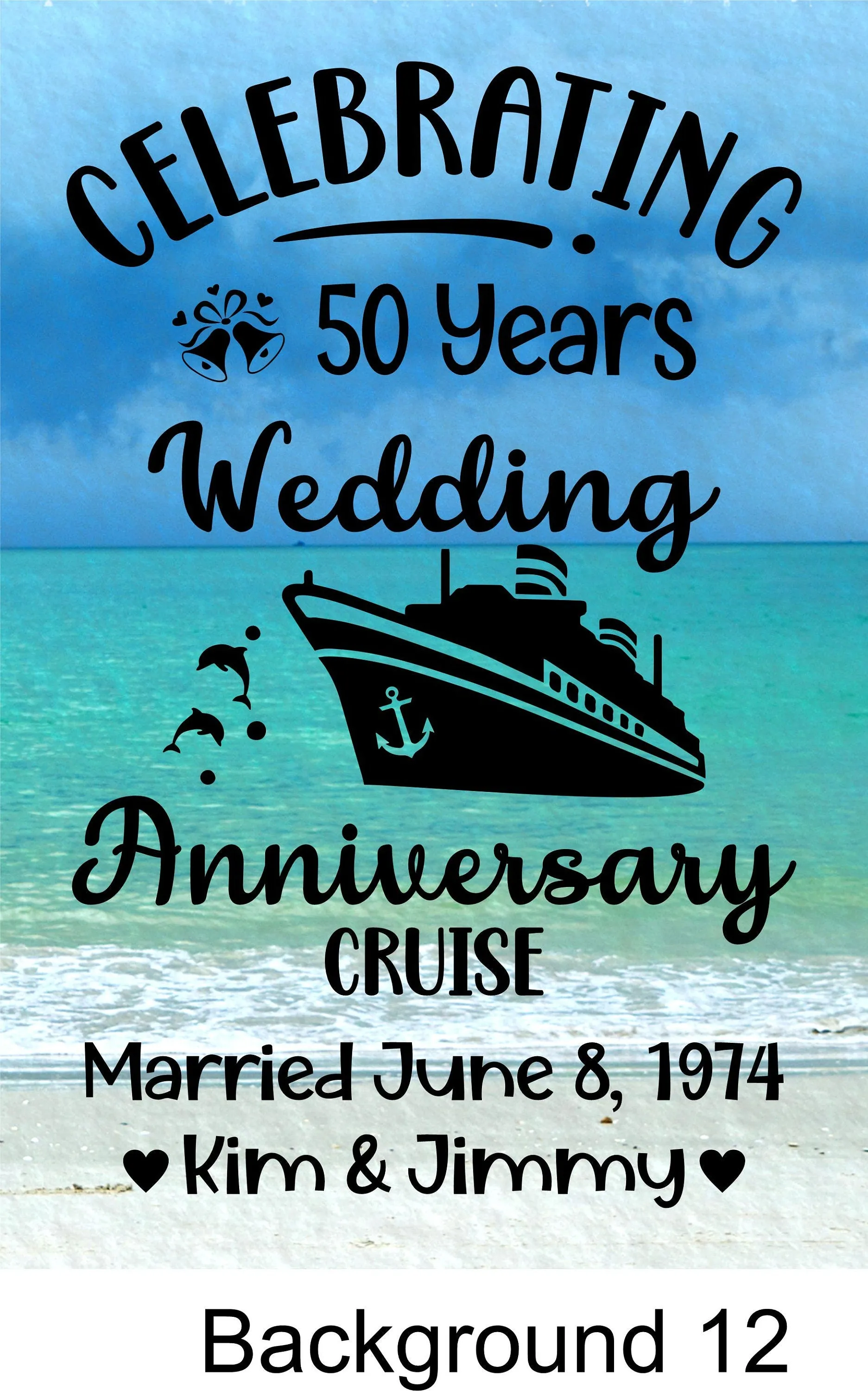 magnetic cruise Ship door decoration banner, personalized anniversary cruise magnet sign, stateroom cabin door banner, cruising partners