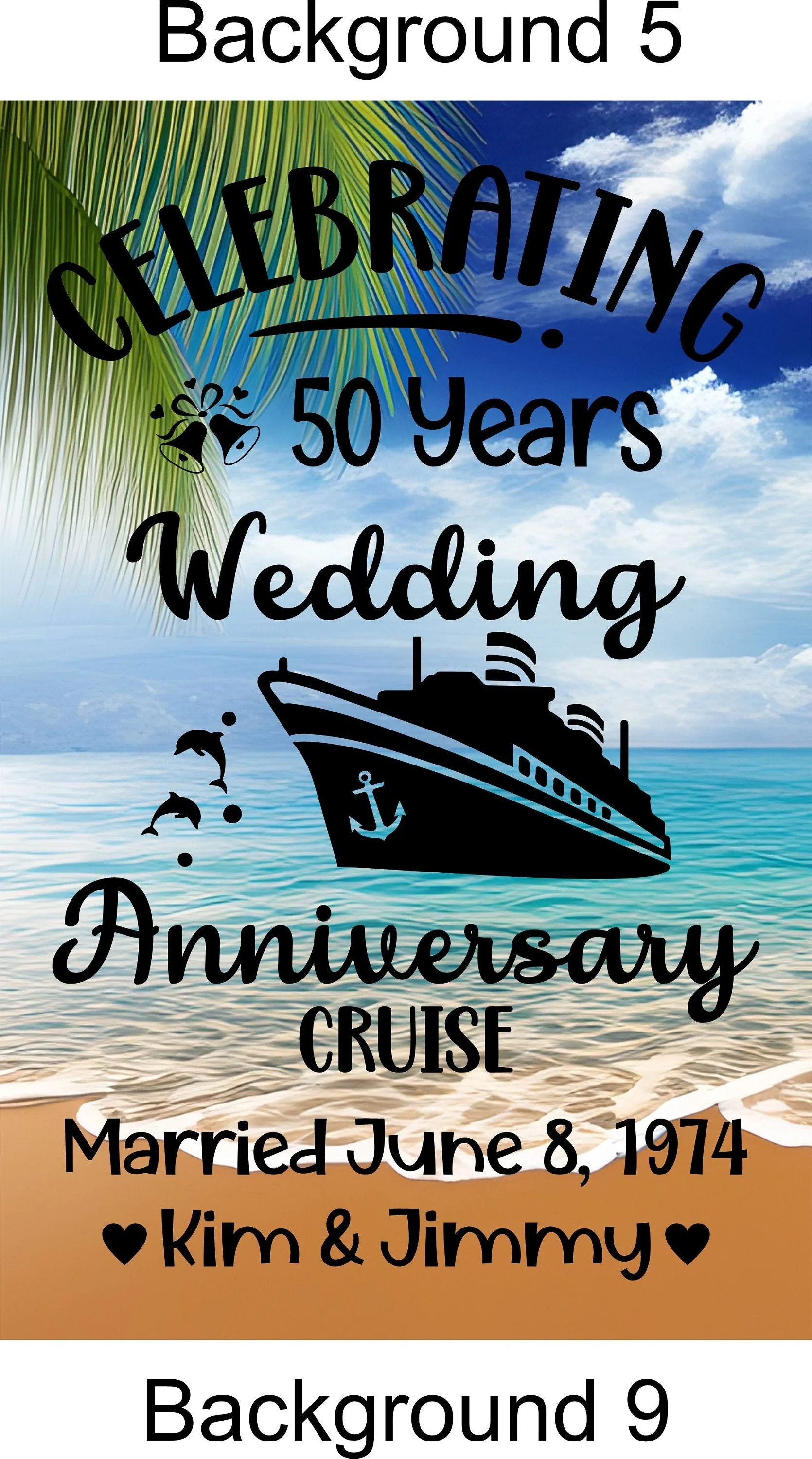 magnetic cruise Ship door decoration banner, personalized anniversary cruise magnet sign, stateroom cabin door banner, cruising partners