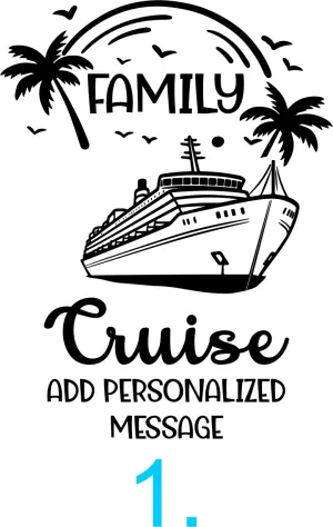 magnetic cruise Ship door decoration banner, Starry Night cruising door magnet sign, personalized custom stateroom door decoration