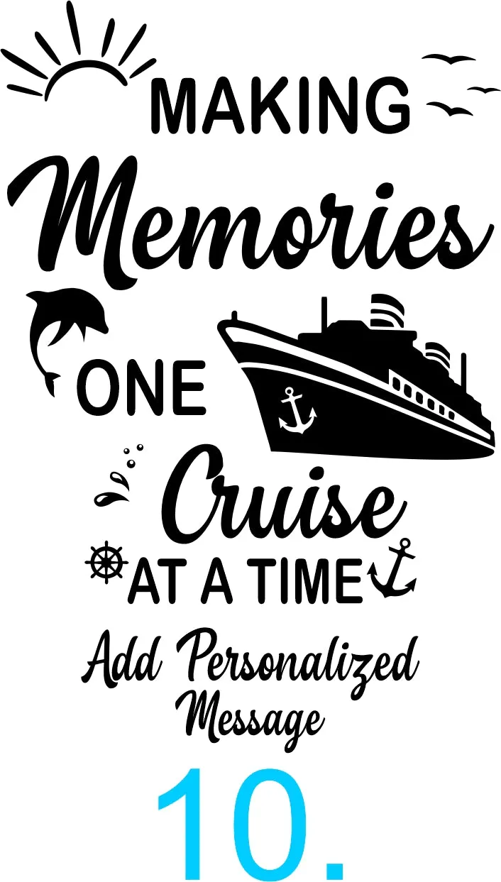 magnetic cruise Ship door decoration banner, Starry Night cruising door magnet sign, personalized custom stateroom door decoration