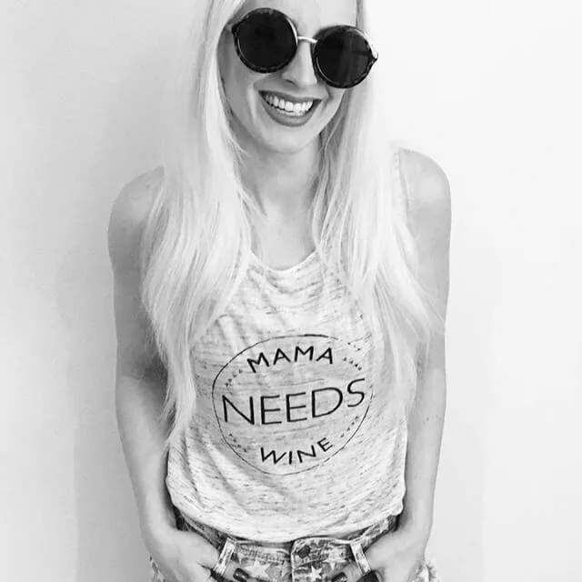 Mama Needs Wine - Off the Shoulder