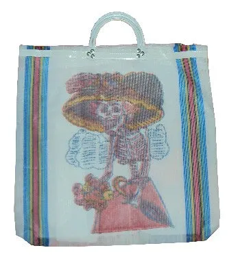 Mexican Market Bags: Catrina Mesh Market Bag