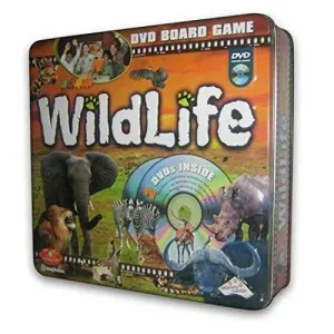 New National Geographic WildLife DVD Game, comes in a large tin! Ages 8 