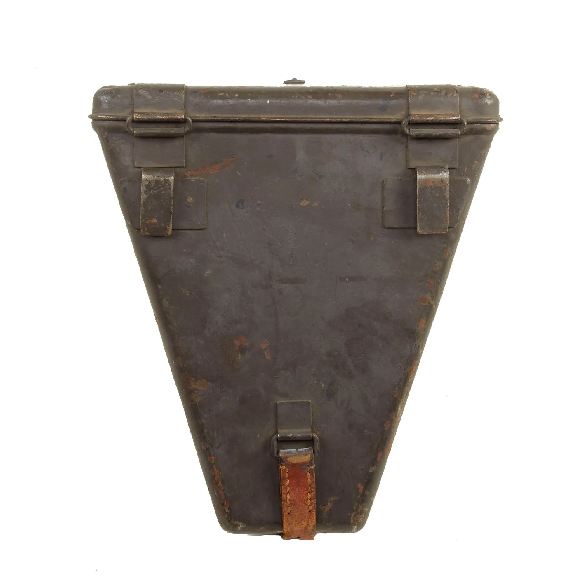 Original German WWII 1943 Dated Swedish M/43 6× Em 1m R36 Stereoscopic Rangefinder by Saalfelder Apparatebau in Transit Chest with Shoulder Mount - A.A.F. Tank Museum