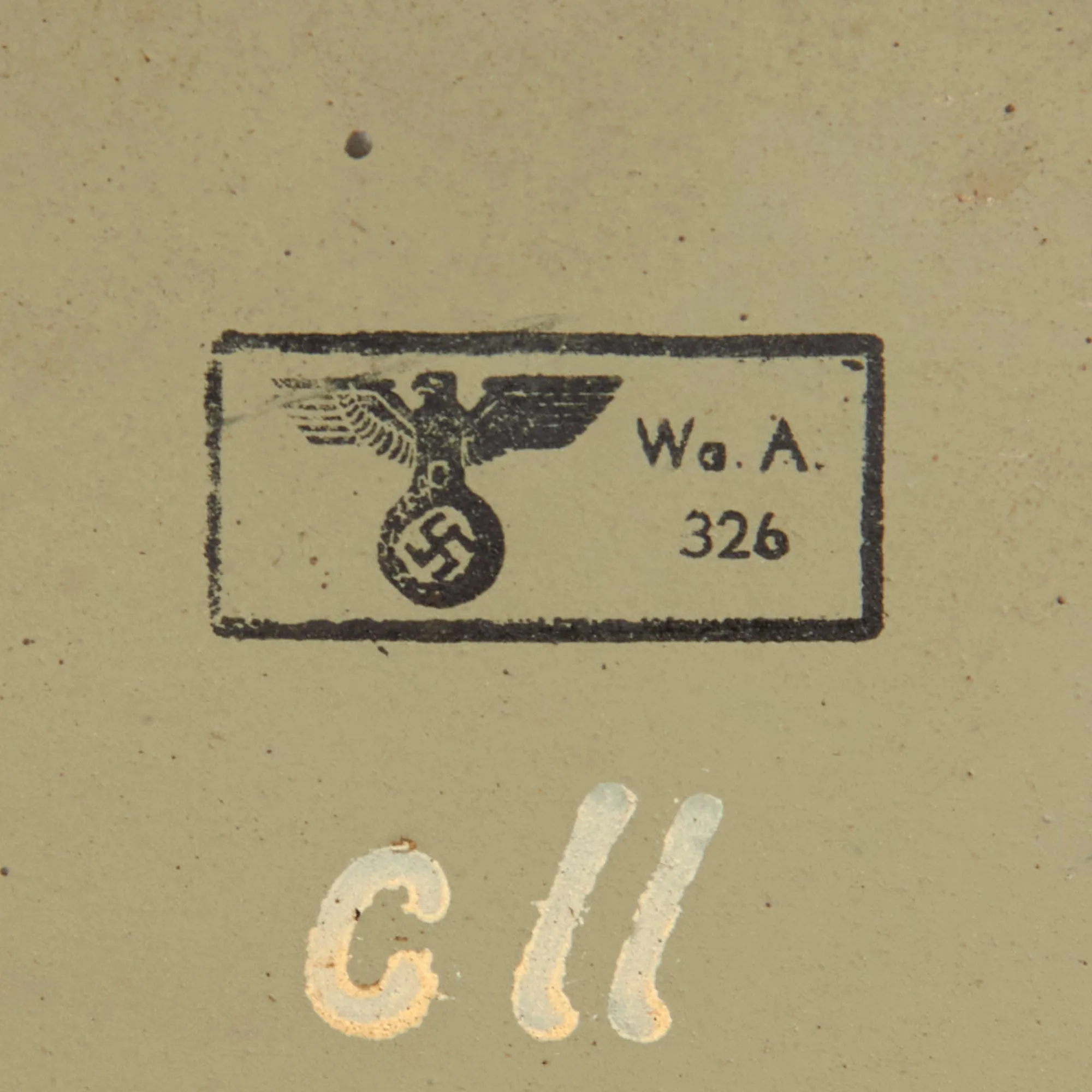 Original German WWII 1943 Dated Swedish M/43 6× Em 1m R36 Stereoscopic Rangefinder by Saalfelder Apparatebau in Transit Chest with Shoulder Mount - A.A.F. Tank Museum