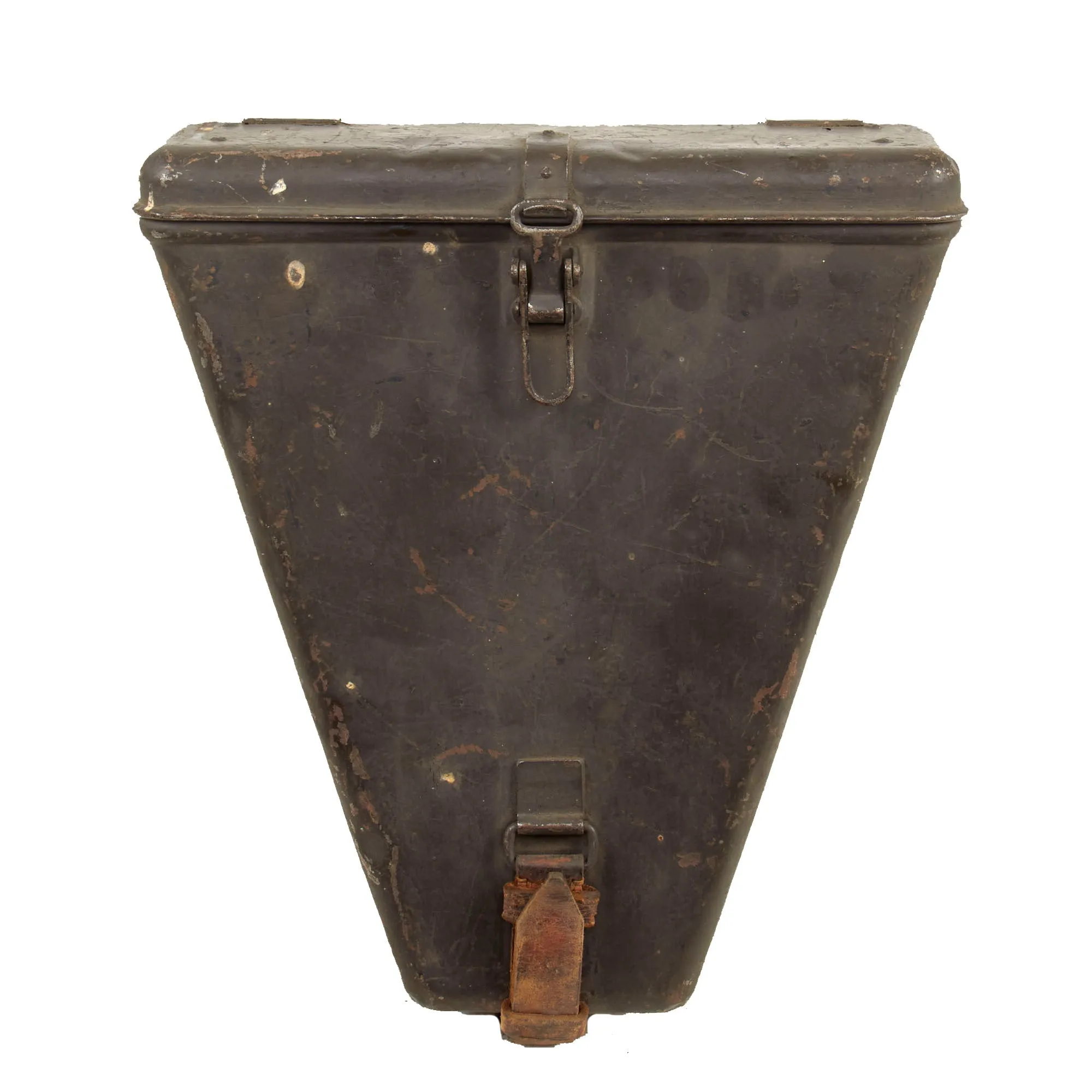 Original German WWII 1943 Dated Swedish M/43 6× Em 1m R36 Stereoscopic Rangefinder by Saalfelder Apparatebau in Transit Chest with Shoulder Mount - A.A.F. Tank Museum