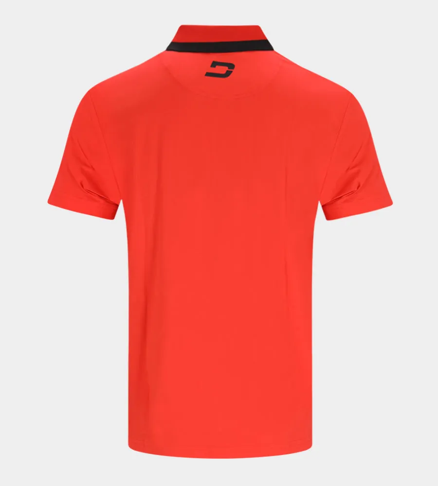 OUT OF THE WOODS POLO - RED