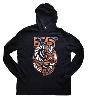 Owl Beast Black Pullover Hoodie