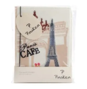 Paris Cafe Passport Holder