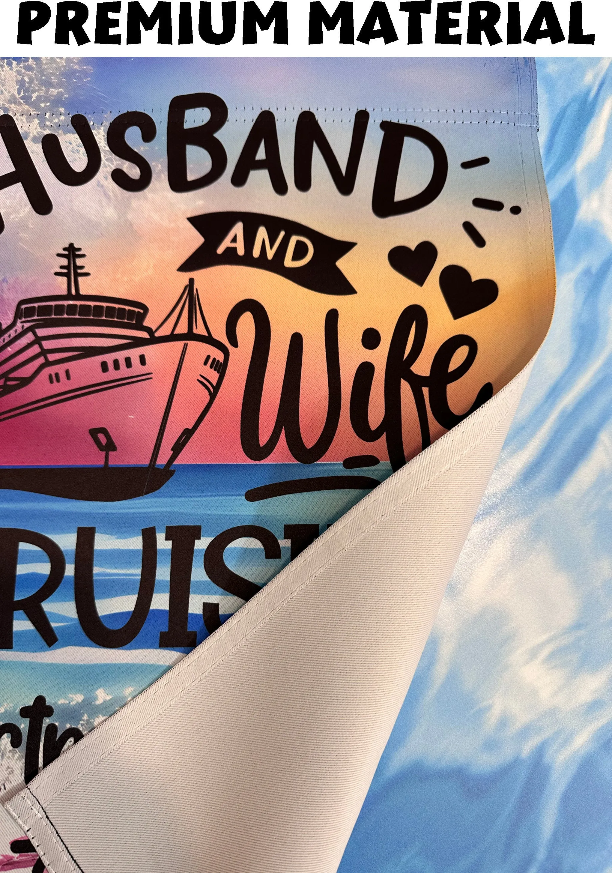 Personalized Custom Cruising Alaska Magnetic Cruise Door Sign Banner, Ship Door Decoration for Stateroom, Vacation, Holiday, Flag Magnet