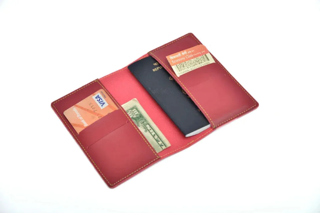 Personalized Unisex 2 Pcs Traveler Combo - WINE