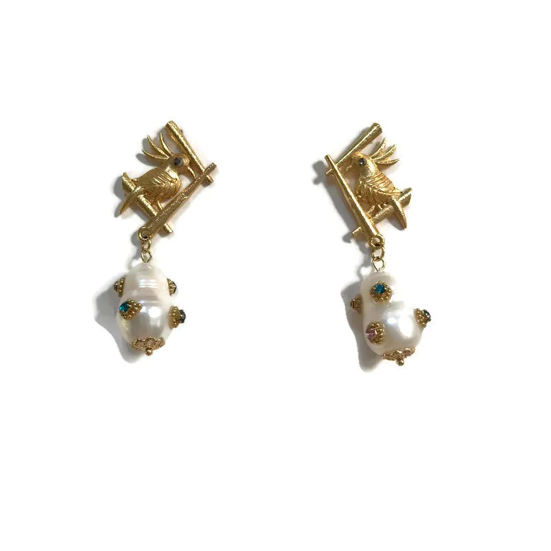 Petit Oiseau Earrings