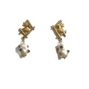 Petit Oiseau Earrings