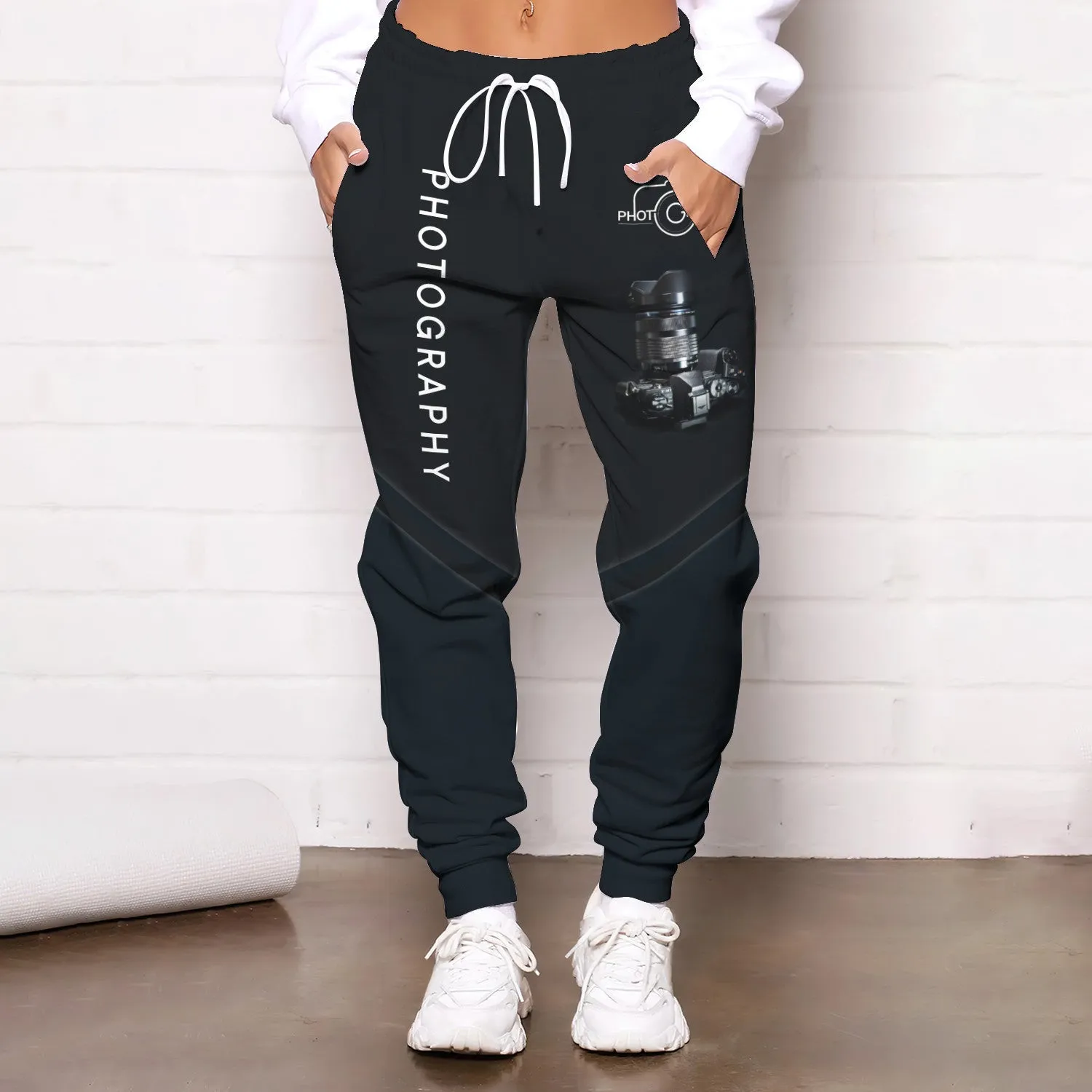 Photography 3D Sweatpants Photographer Jogger Camera Jogger