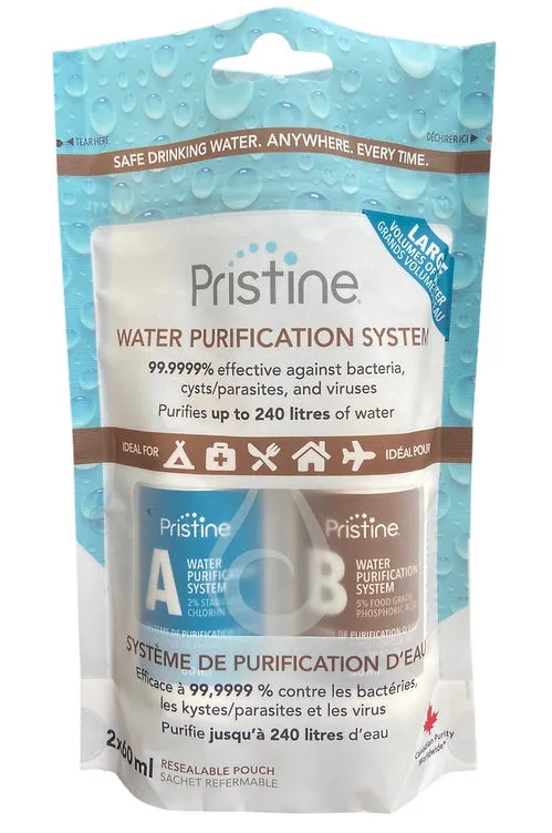 Pristine - Water Purification System 60 ml