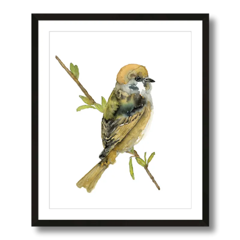 "Felicity" Tree Sparrow Art Print