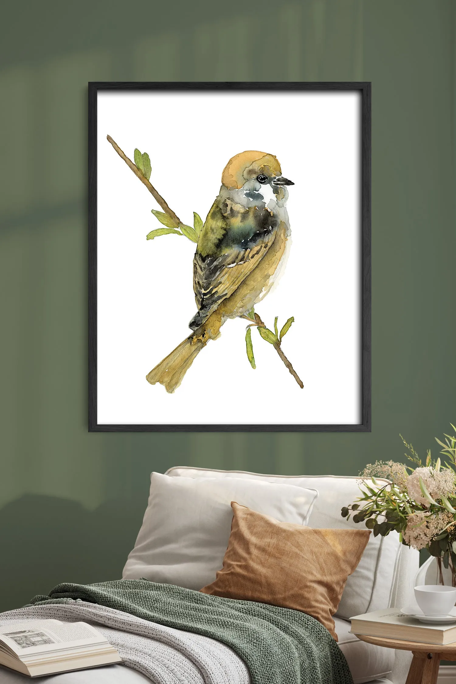 "Felicity" Tree Sparrow Art Print