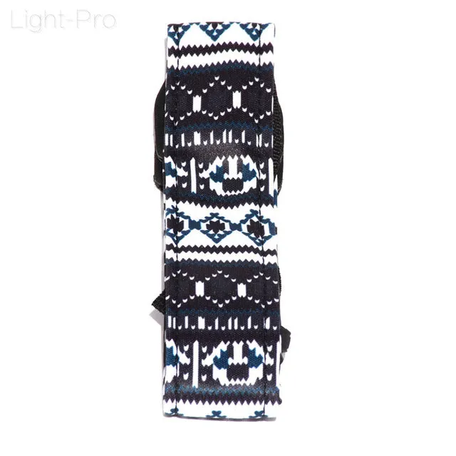 Retro Style Double Cotton Yard Colorful Pattern Camera Shoulder Neck Sling Hand Strap Belt