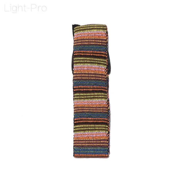 Retro Style Double Cotton Yard Colorful Pattern Camera Shoulder Neck Sling Hand Strap Belt
