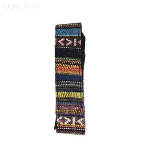 Retro Style Double Cotton Yard Colorful Pattern Camera Shoulder Neck Sling Hand Strap Belt