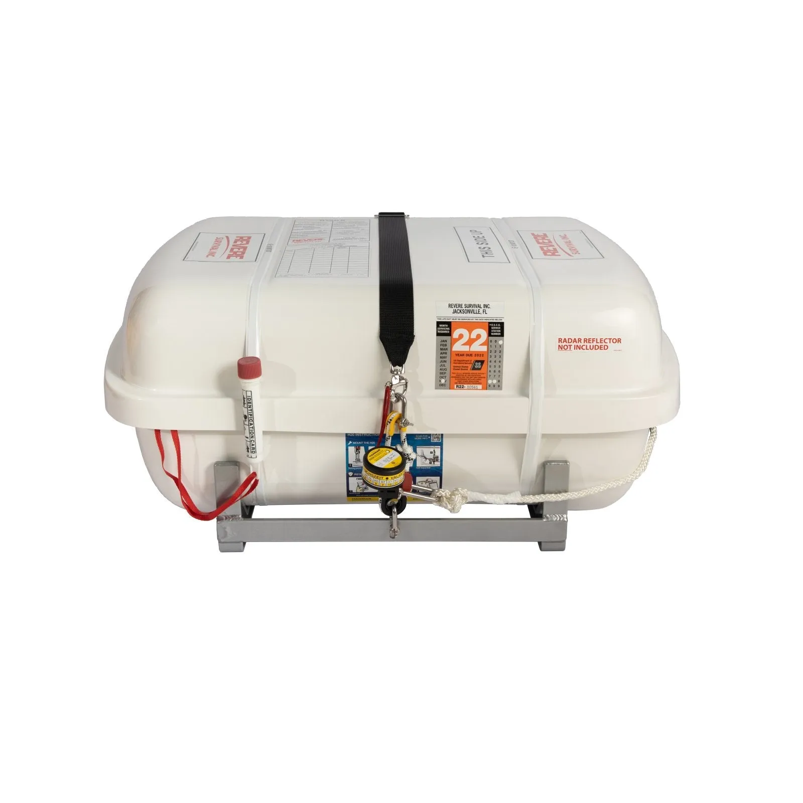 Revere 4-8 Person Low profile USCG/ SOLAS A Life Raft