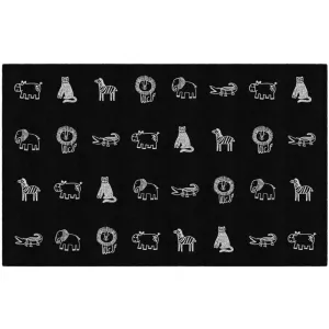 Safari Animals Classroom Seating Rug
