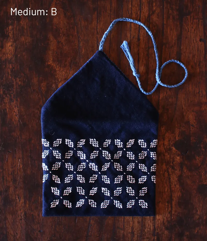 Sashiko Pouch (Medium)