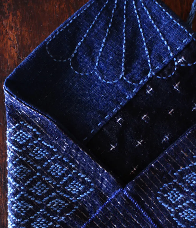 Sashiko Pouch (Medium)