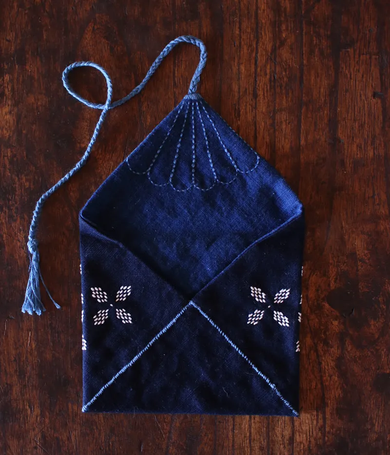 Sashiko Pouch (Medium)