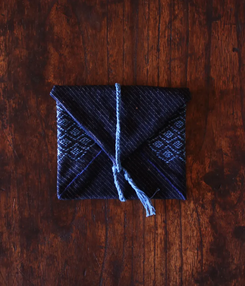Sashiko Pouch (Medium)