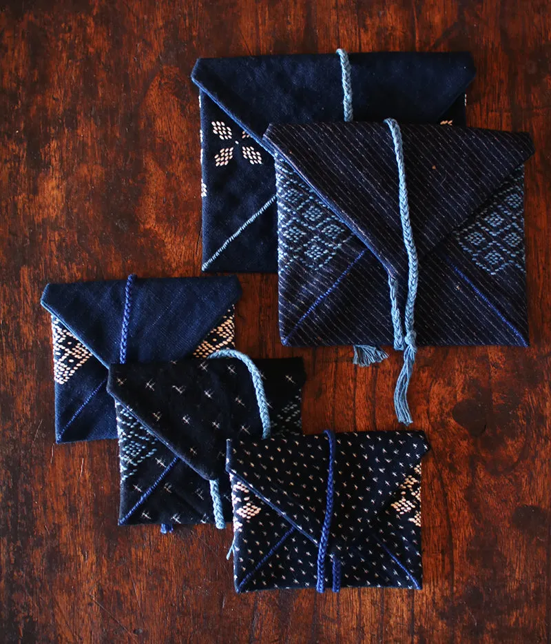 Sashiko Pouch (Medium)