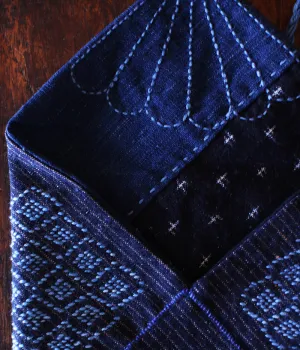 Sashiko Pouch (Medium)